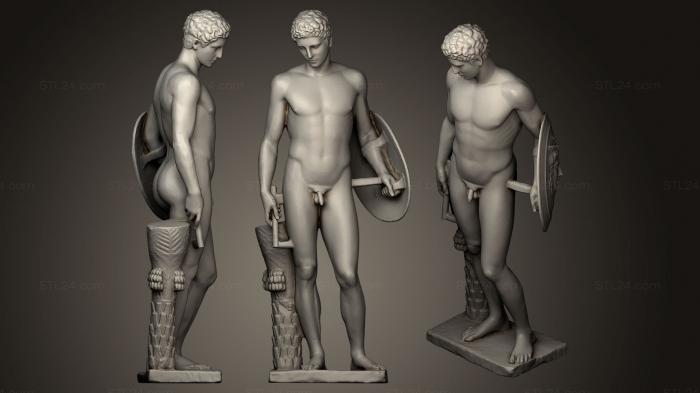 Statues antique and historical (Apollo 7, STKA_1093) 3D models for cnc